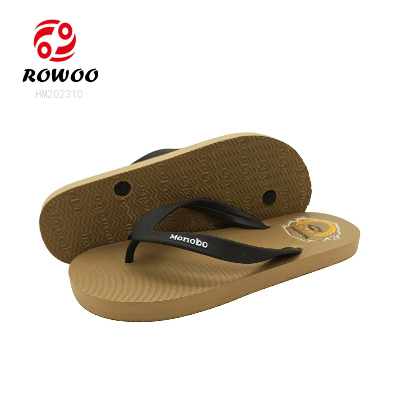 Custom made B2B PVC strap EVA summer beach flip flop slippers light weight cheap  indoor slipper shoes for men