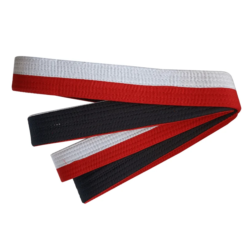 Wholesale Realsin MMA Custom Martial Arts Belts Karate Taekwondo Belts Color Belt Customized