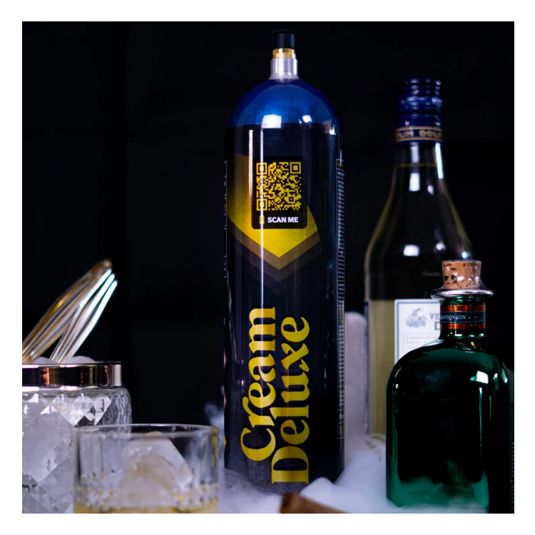 Bulk Selling Feather Weight Aluminium Bottle of Deluxe Cream Charger from Top Listed UAE Origin Manufacturer