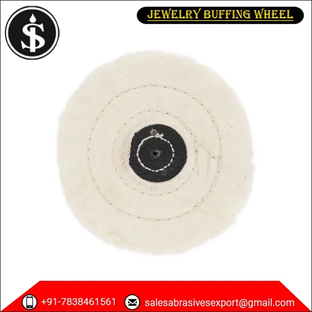 High Quality 8 Inch Jewelry Buffing Polishing Wheel Excellent Diamond Ceramic Zirconia Aluminium Cotton Silicon Carbide Cloth