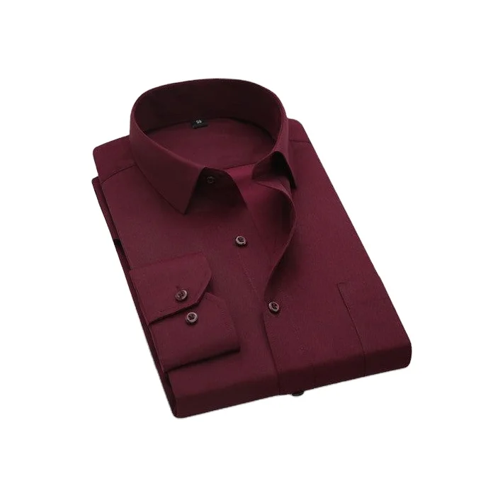 Мужская летняя рубашка с длинным рукавом