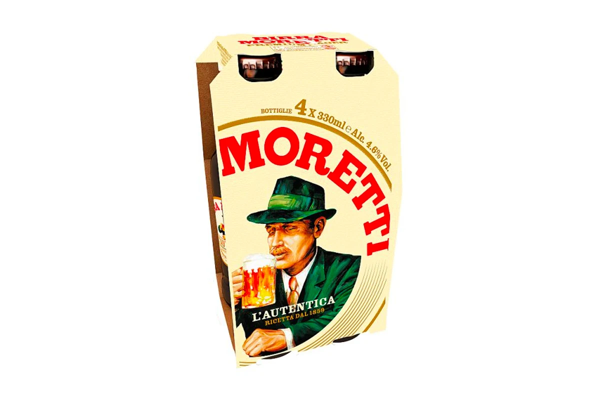 Buy Moretti La Rossa Amber Ale Online - Imported from Italy