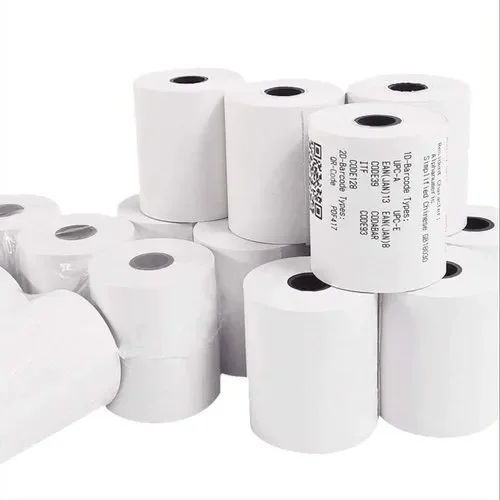 K.G. Data POS Thermal Paper Roll For All Billing Machines, ATM, Parking Economy Quality Paper