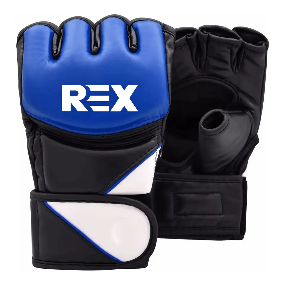 Professional Best Quality Punch Bag Mitts Custom MMA Gloves Black Synthetic Leather OEM Kickboxing Sparring Gym Training Gloves