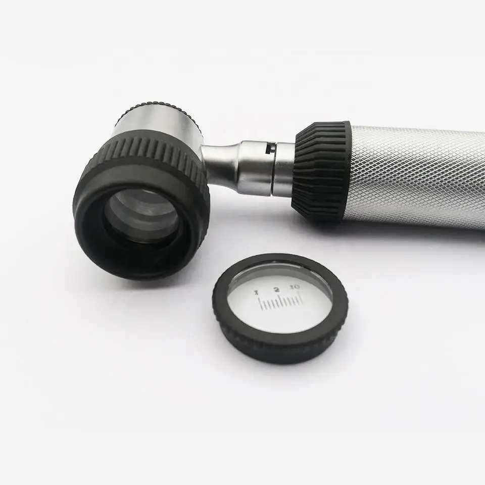 Good Quality Plastic Body Light Weight Basic Clinic Examination Diagnostic Dermatoscope ENT Instruments