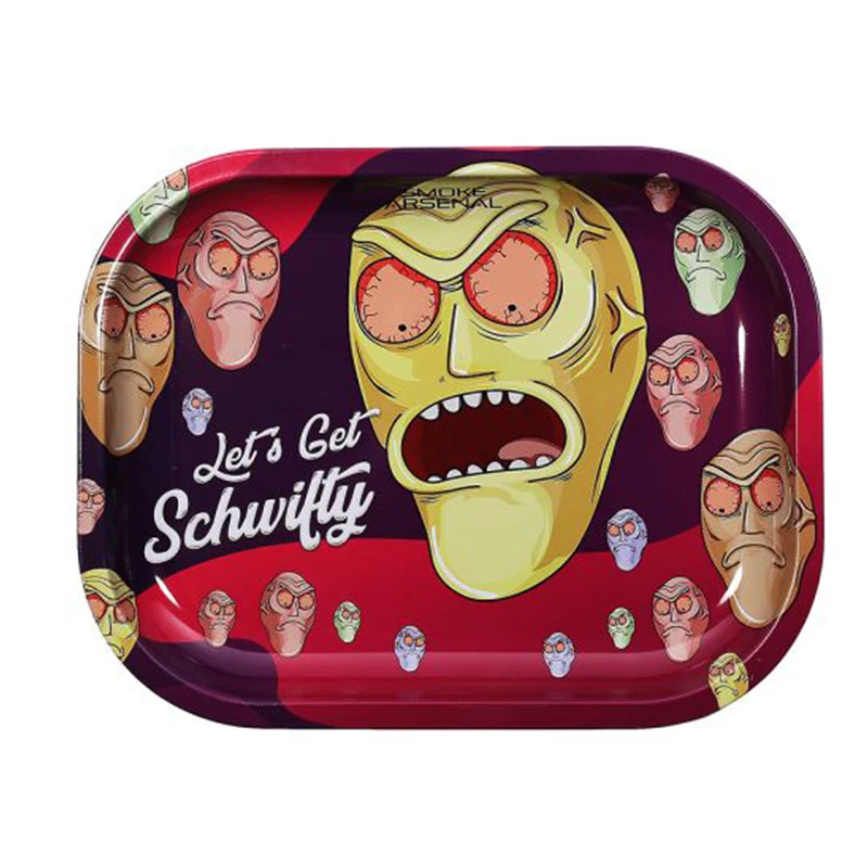 Напечатанные по индивидуальному заказу лотки для скручивания табачных изделий, лоток для курения сигарет, лоток для рулона, оптовая продажа