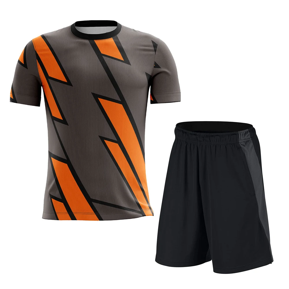 Custom Team Name Soccer Uniform For Training Wear Top Quality Cheap Price Team & Sports Wear Soccer Uniform