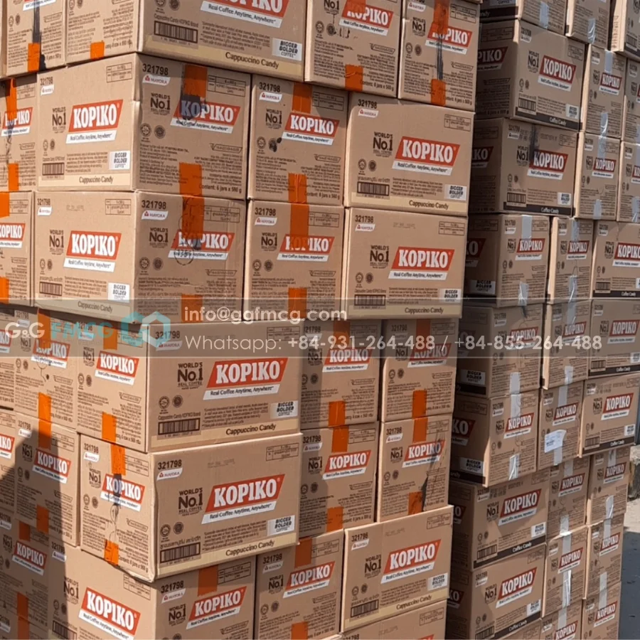 Лидер продаж кофейные кубики Kopiko конфеты 140 г x 24 сумки по лучшей оптовой цене