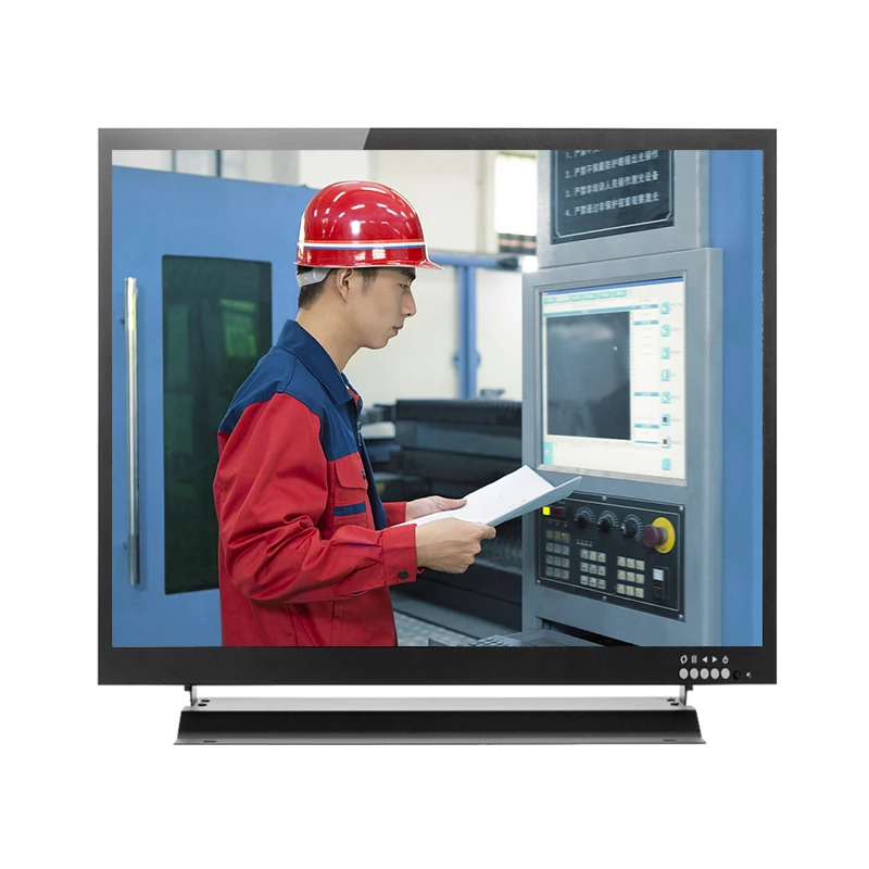 computer monitors high brightness 19 inch metal case 1280*1024 video cctv lcd led display