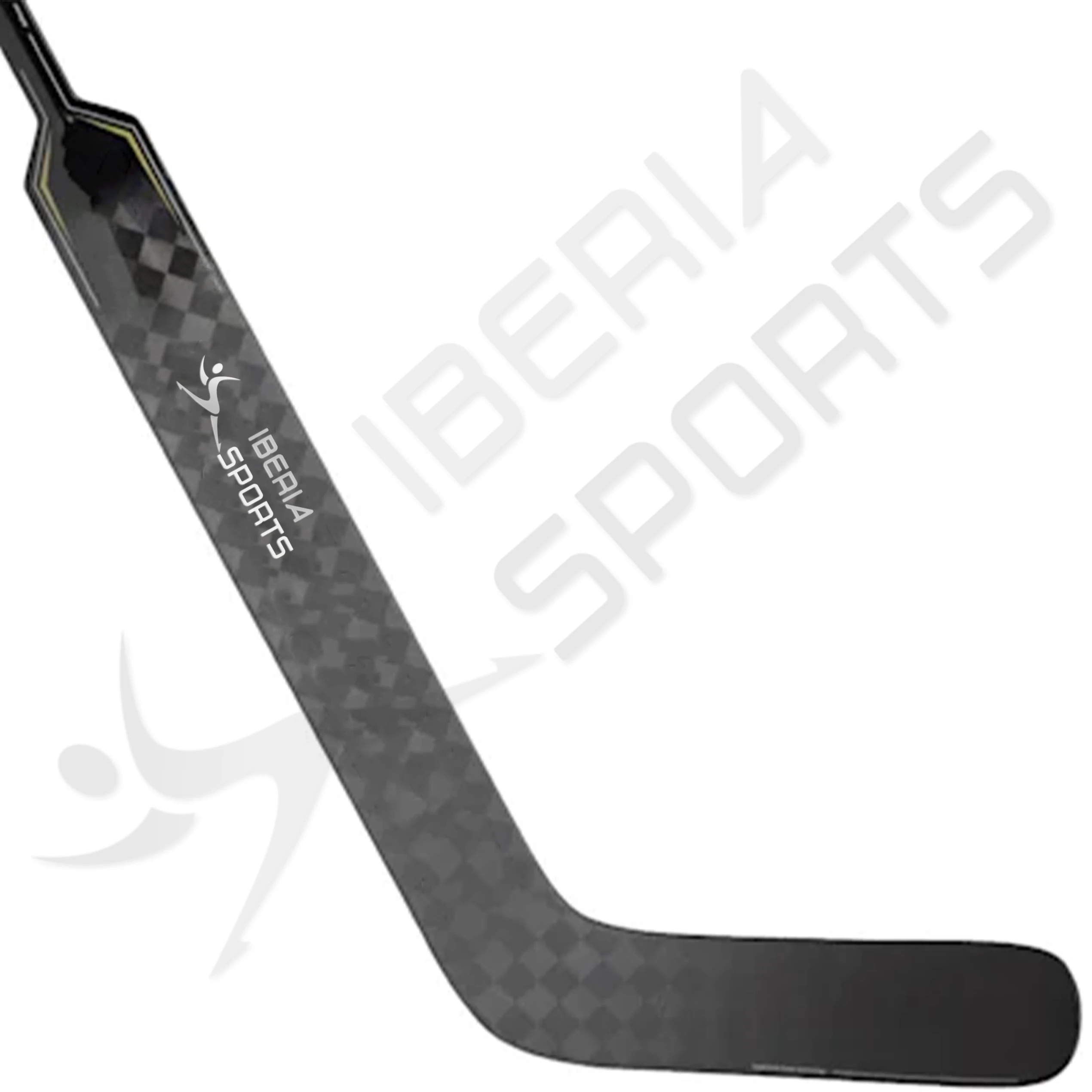 IBERIA Custom wholesale Hiquality Premium Ice Hockey Goalie Carbon Fiber Lightweight Stick For Intermediate /Junior/Senior/Youth