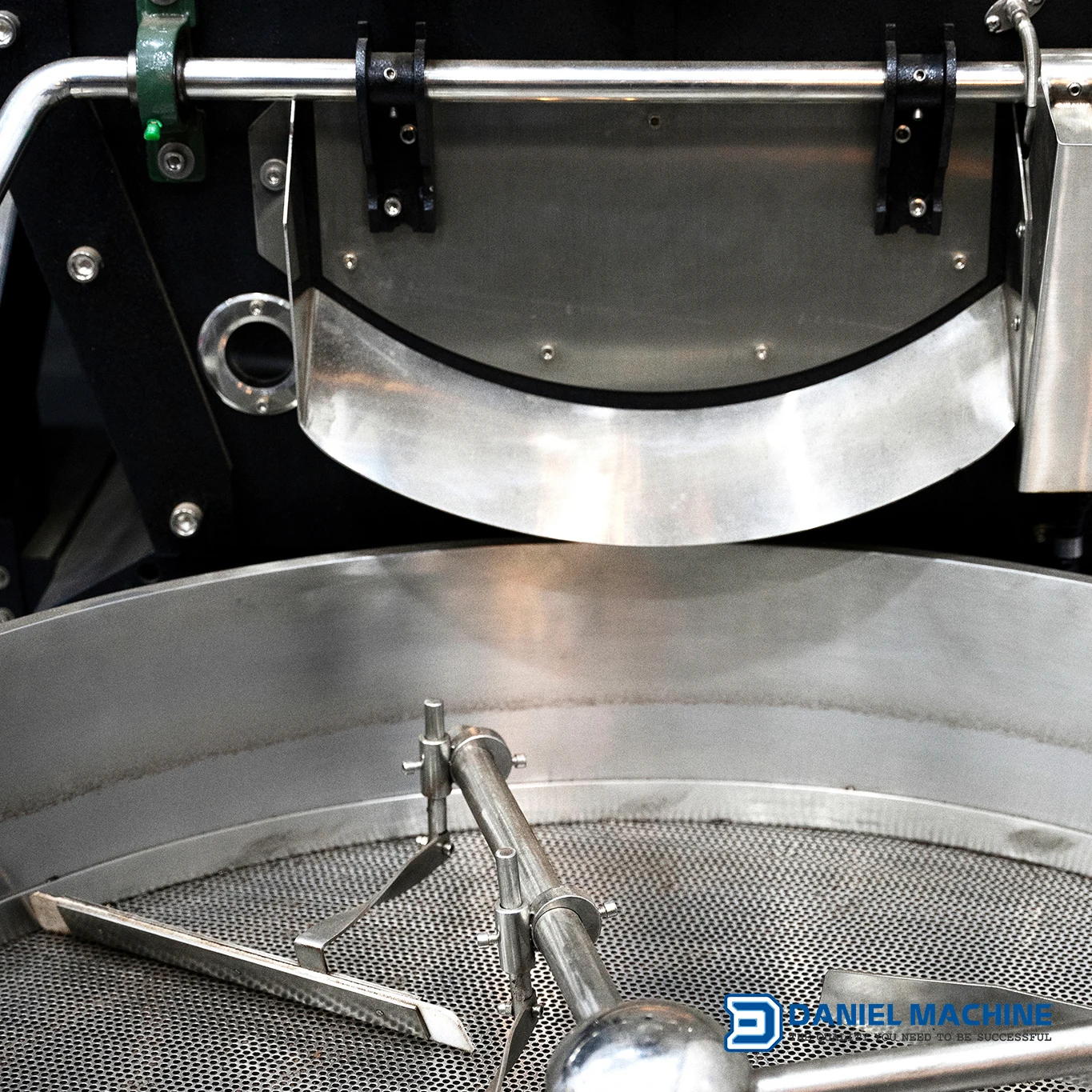 Automatic Stainless Steel 5kg Hot Air Coffee Roaster UG Probat Technology  with chaff collector