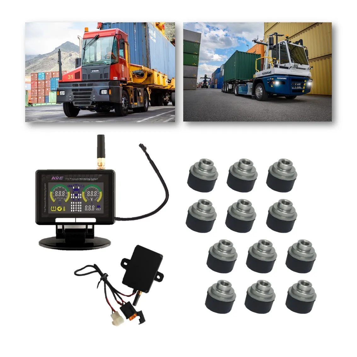 Yard Tractor Terminal Tractor TPMS