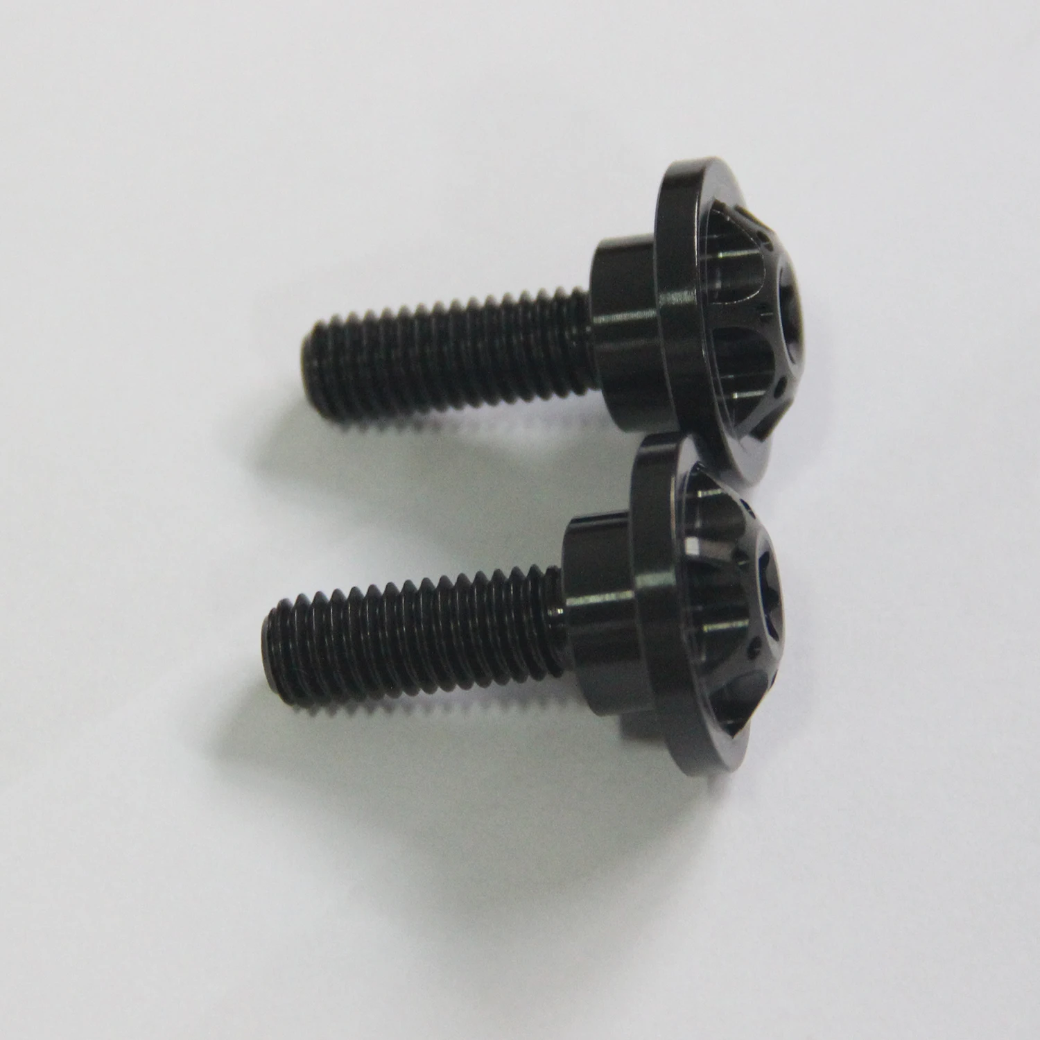 Titanium Alloy Torx Screws M6 x 17mm Disc Type Screw Bolt with Collar Inner Torx