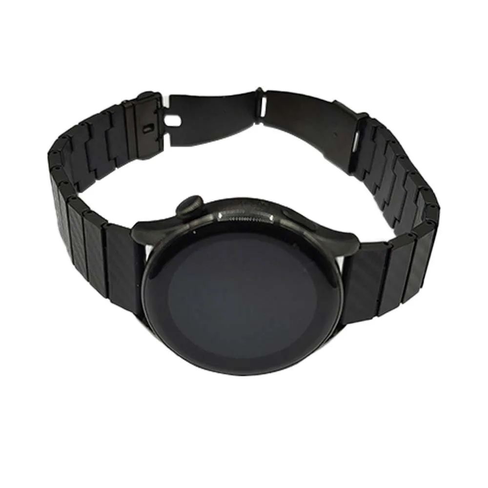 Carbon fiber band Strap Solid Sport Lightweight Waterproof Size 20MM 22mm for Samsung watch