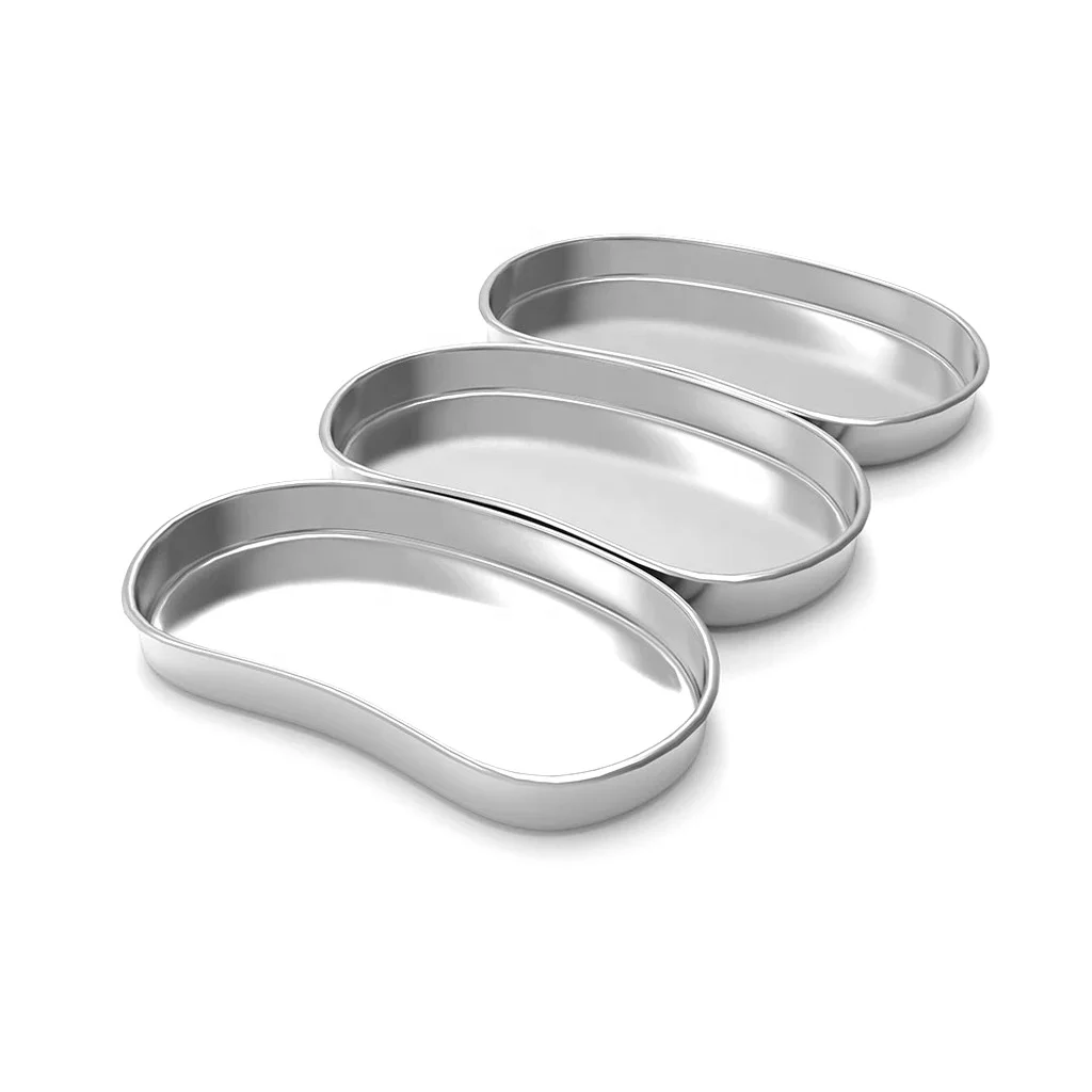 Top Selling Medical Kidney Trays Surgical Instrument Stainless Steel Emesis Basin Ideal For Soiled Dressing Medical Waste Liquid