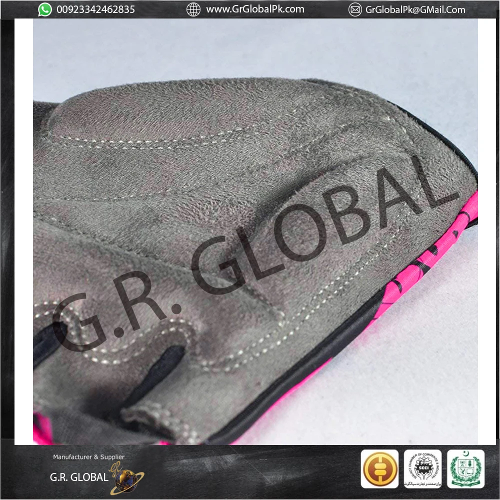 Customizable Design Professional Gym Fitness Breathable Anti-Slip Women Men Half Finger Summer Fishing Cycling Gloves