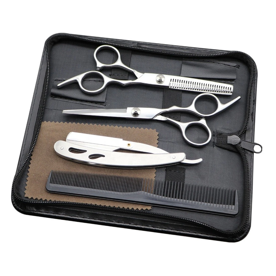 2024 Wholesale High Quality Hot Selling Product Man Grooming Hair Styling Barber Kit 4 Piece set Barber Kits OEM Service