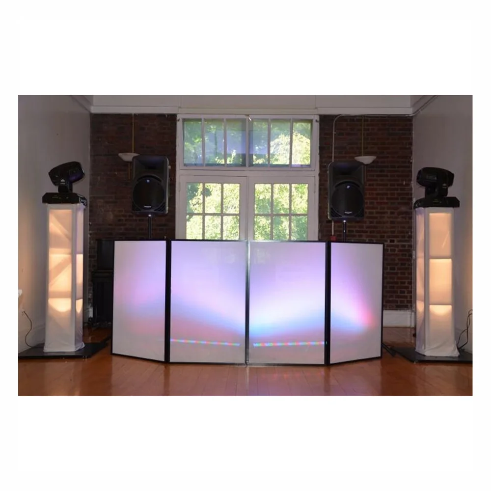 Aluminum box frame and truss system moving head totem stand truss