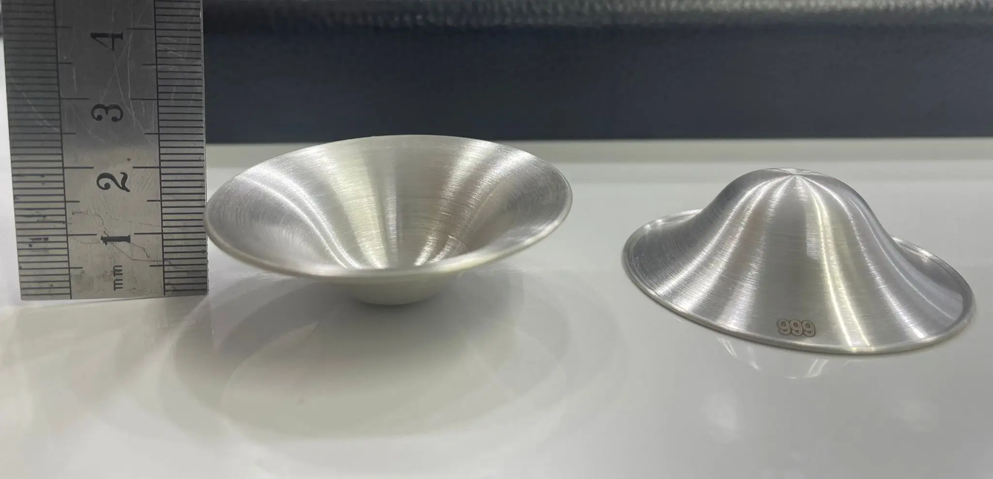 Sterling Silver 999 Nursing Cups