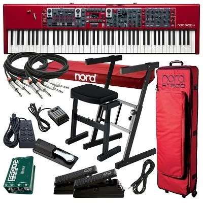 Largest Offer_ Nord Stage 3 88-Key Weighted Hammer-Action Keyboard Piano