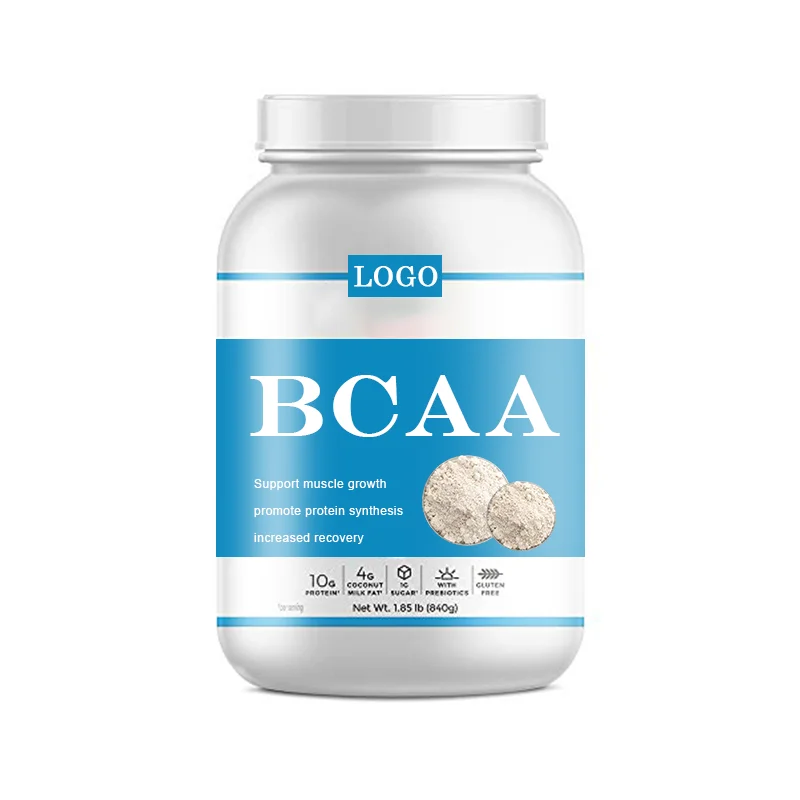 Amino Acids Healthcare Supplements For Bodybuilders Muscle Up Halal Raw Material Private Label BCAA Powder 2:1:1