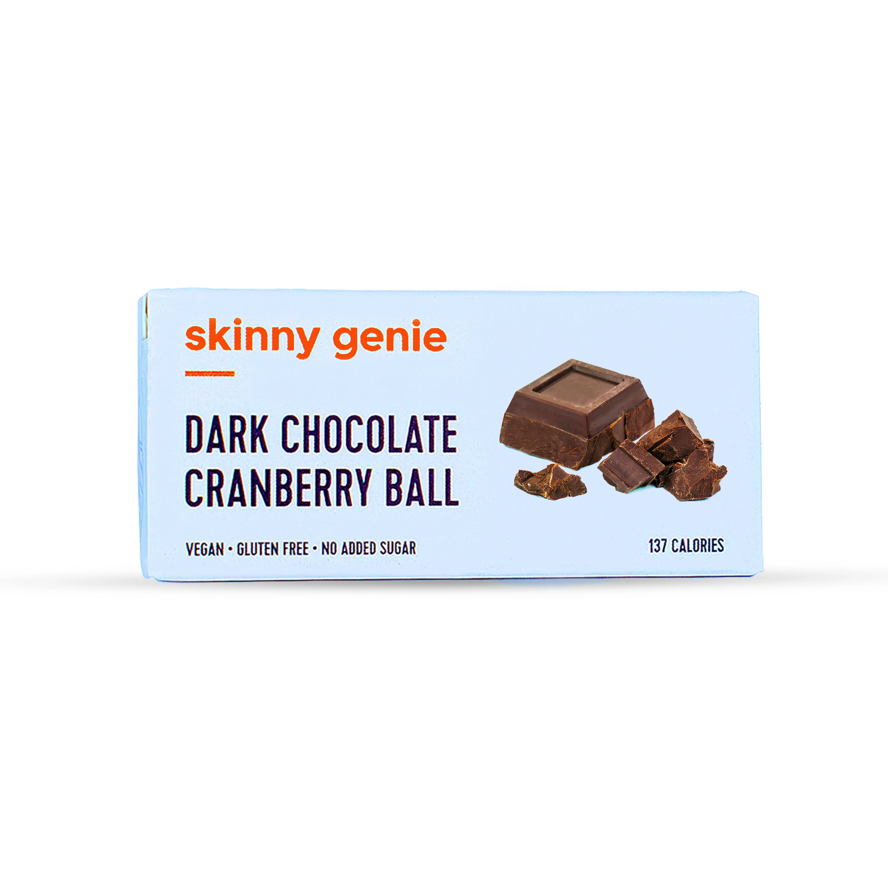 Vegan and Gluten-Free Dark Chocolate Cranberry Ball: 40g of High-Quality, Healthy Delight, Made In UAE