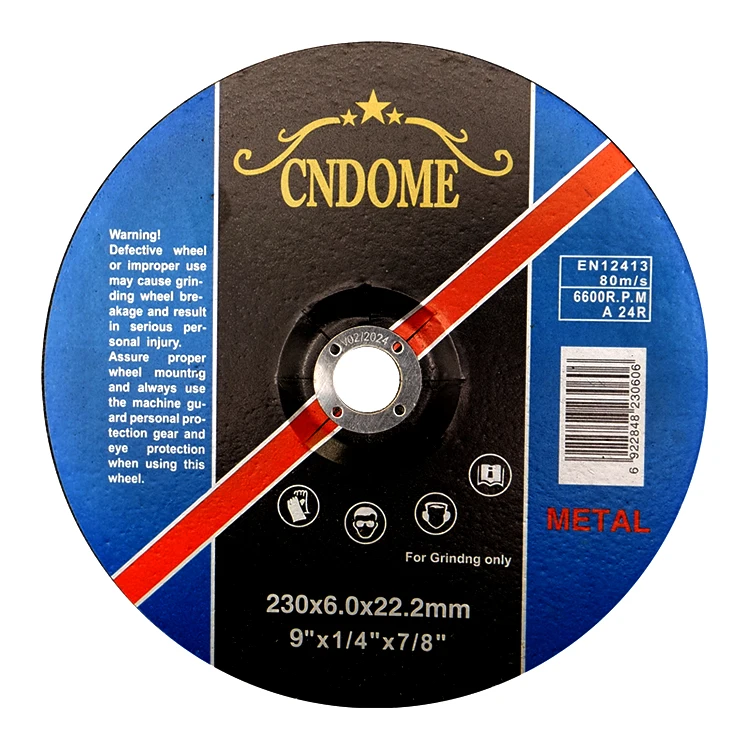 Лидер продаж, полимерные абразивные металлические шлифовальные диски, 9 дюймов, шлифовальный круг из оксида алюминия, 230 мм, угловые шлифовальные диски