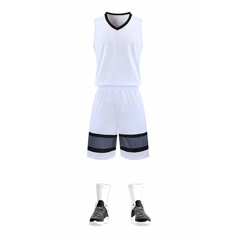 Durable 100% polyester basketball uniforms suitable for practice and training sessions custom basketball team uniform for adults
