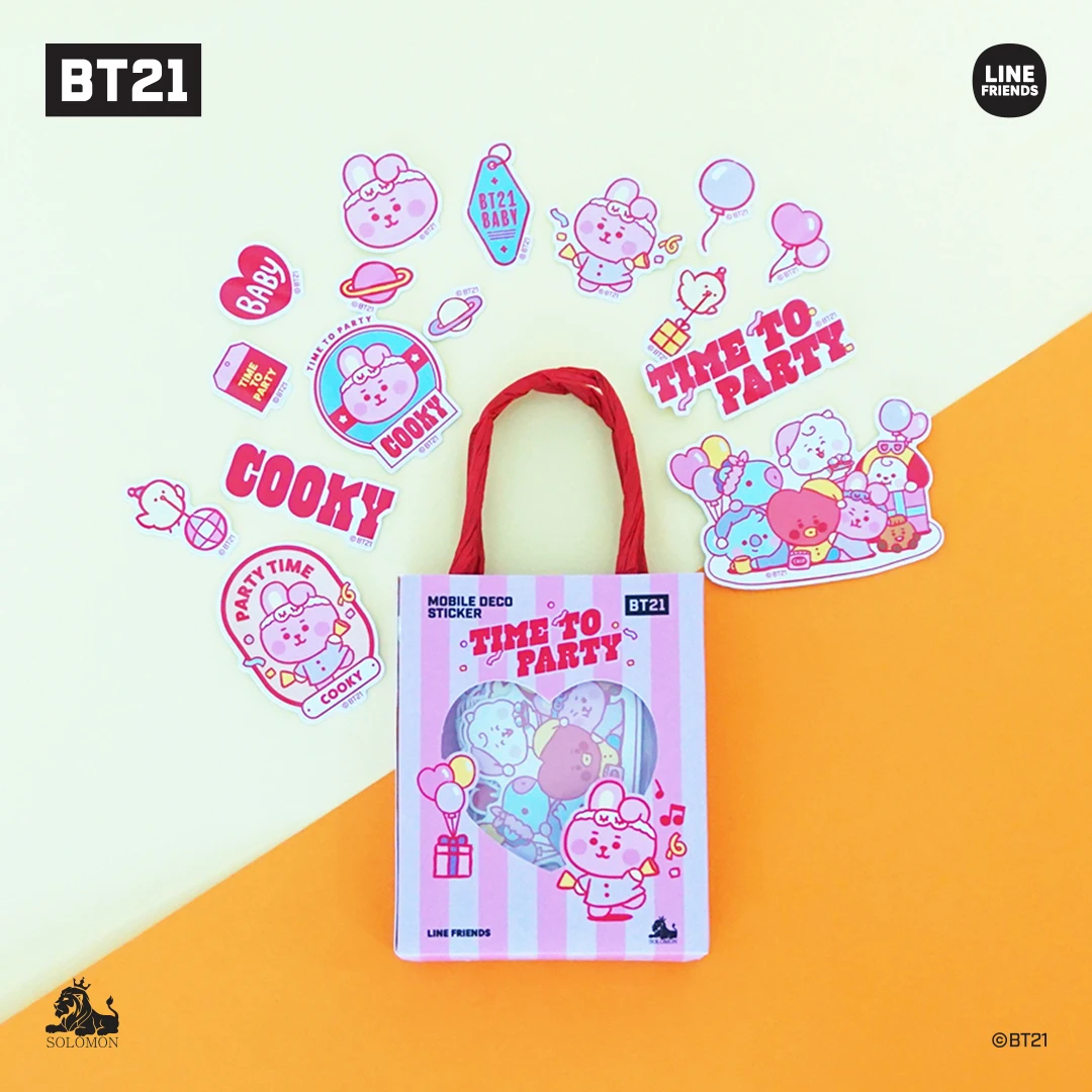 BT21 Minini Mobile Sticker Delivery from Korea on the fastest way Best Price and Good Product High Quality and Hot Selling