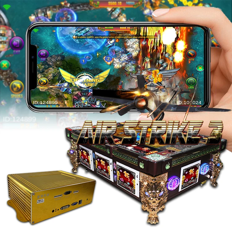 High Profit fish game video machine shooting ocean monster fishing game machine for sales