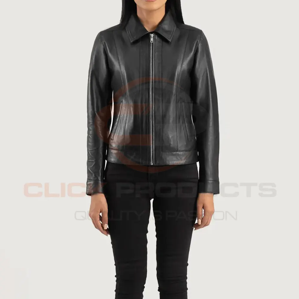 Low Price Women Leather Jackets For Ladies Fashion New Arrival Customized Leather jackets In Bulk Quantity
