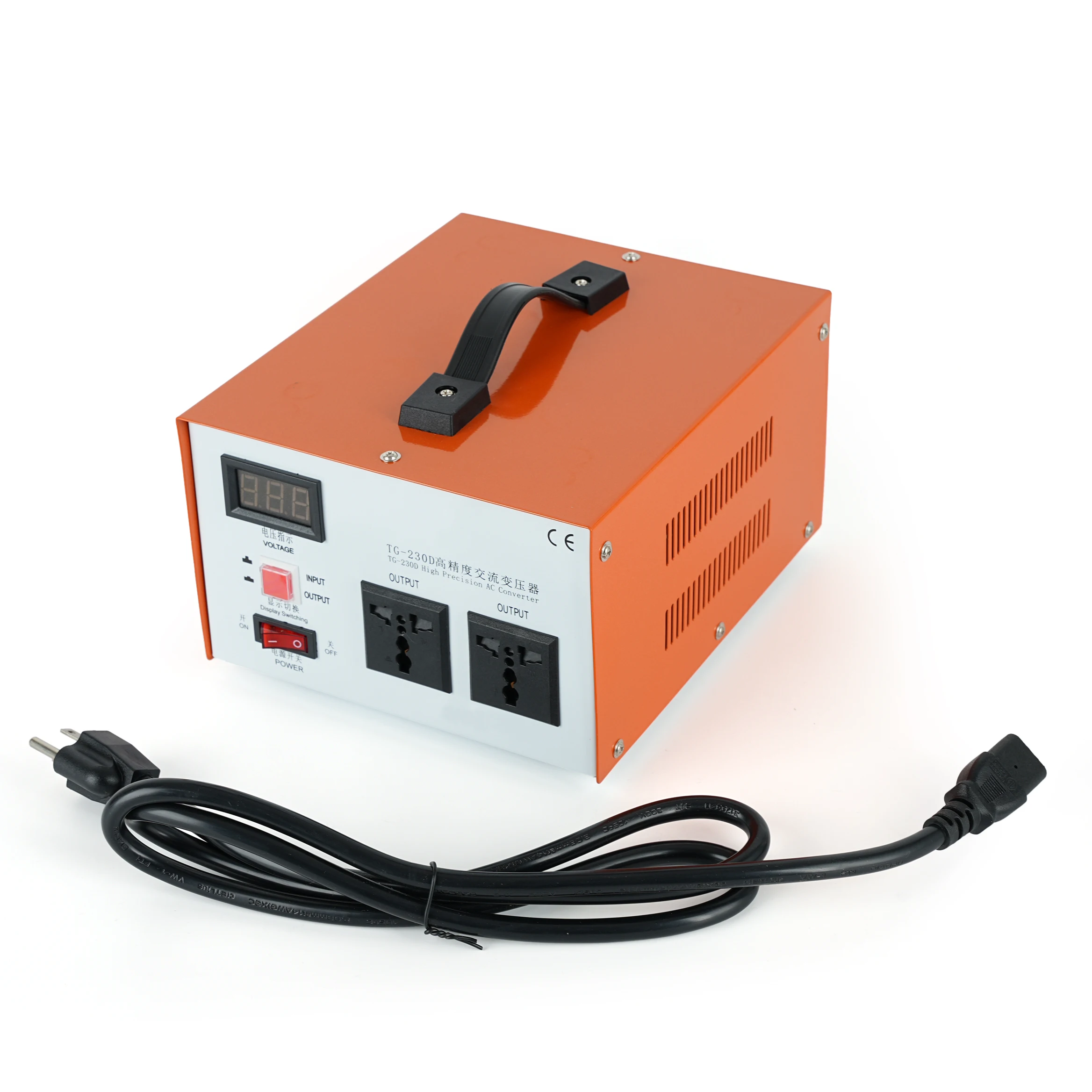 YS Factory Direct Sales 200V to 100V Transformer, High Precision AC Household Transformer