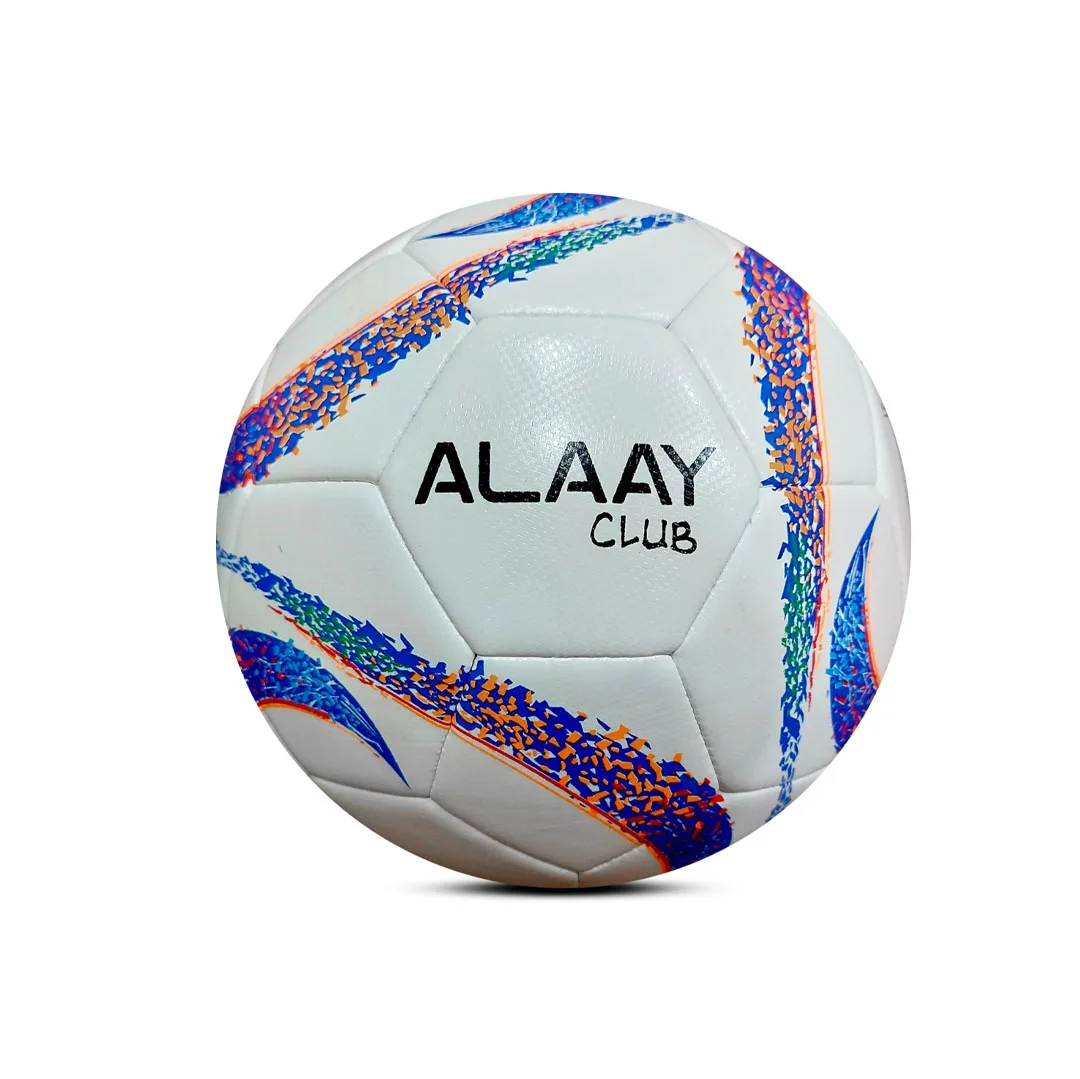 Alaay Club machine stitched Soccer Football with TPU High Quality machine stitched Soccer  Football