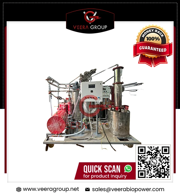 Veera MD120C Molecular Distillation Unit for Diesel Production and Refining Used Engine and Motor Oil Efficiently