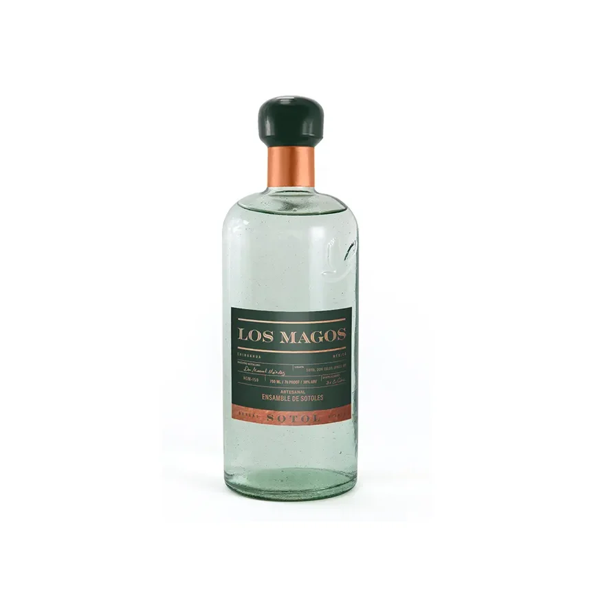Square 700ml Glass Spirit Bottles And Whisky Wines With Ceramics Pure Transparent Form Available In Market