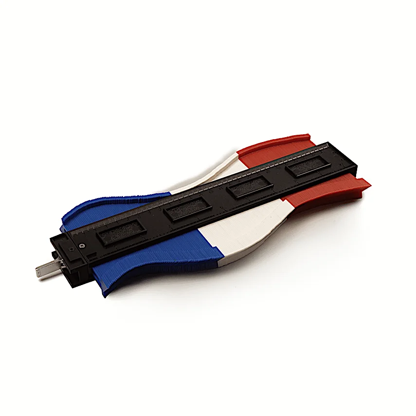 Patented design, Expensive,10 inch contour duplication gauge with metal lock