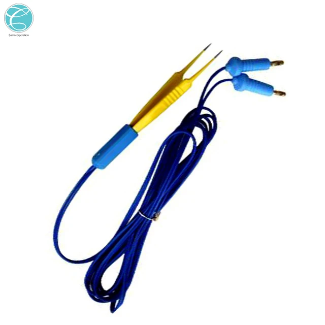 Electrosurgical Bipolar Forceps With Cable Electro coagulation Bipolar Forceps