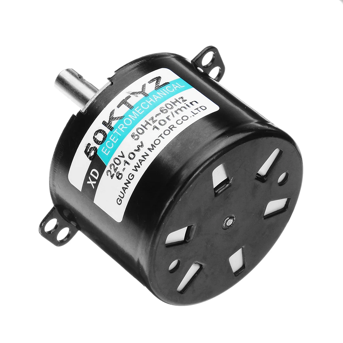 OEM  Miniature AC Synchronous Motor 220V with Gear Reduction - Low RPM, High Torque, Quiet Operation