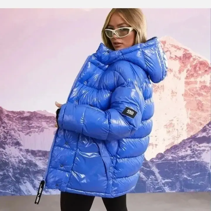 Winter Coats for Women Top Quality Women jackets custom Made Red Puffer jacket for women Quilted warm Long bubble Jackets 2022