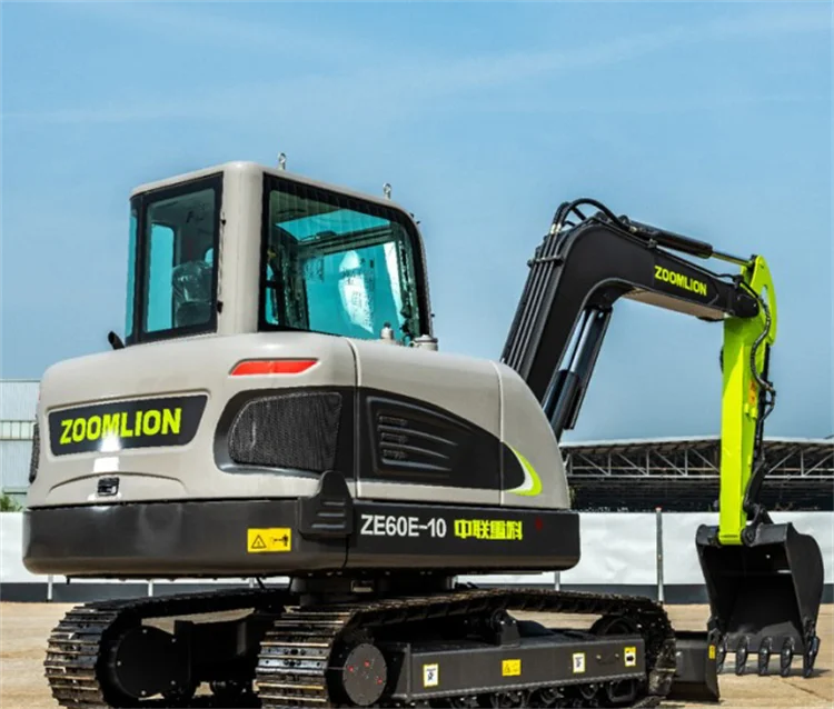 Used 6 ton excavator. Used ZOOMLION excavator ZE60E-10, cheap international shipping from China!
