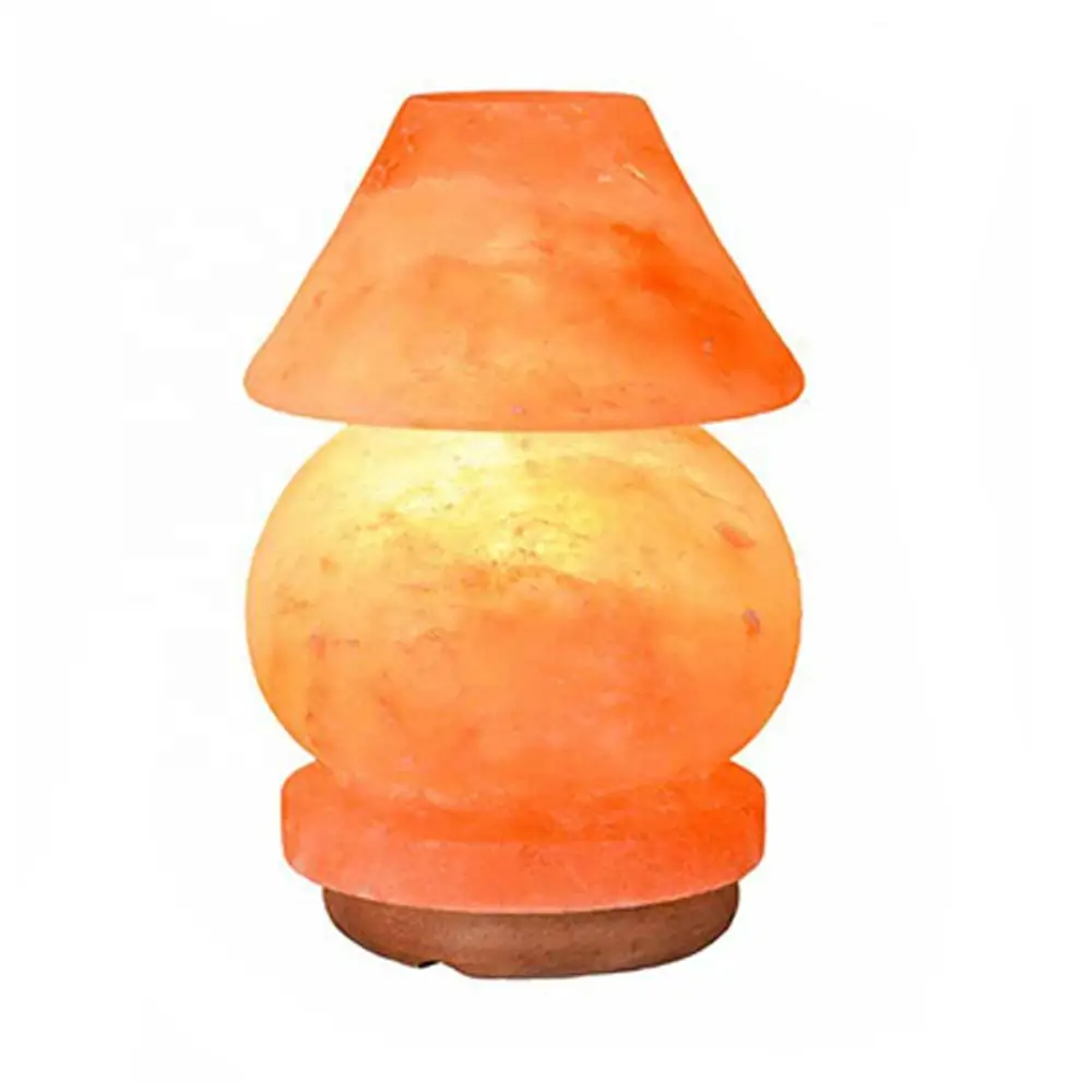 Beautiful Crafted Sphere Round Ball Shape Salt Lamp Made With Himalayan Pink Salt With Electric Cord & Bulb