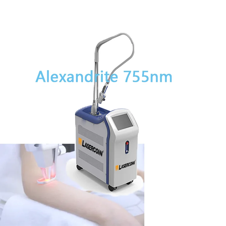 2024 Hot Sell Alexandrite 755nm Laser Hair Removal Machine 755nm Alexandrite  Medical CE Certificate