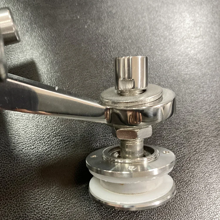 180 Degree Glass to Glass Stainless Steel Glass Canopy Spider Routel Connector Fittings