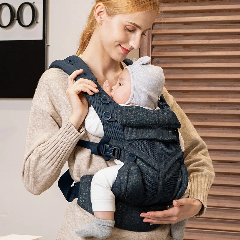 OEM Various styles Comfortable breathable safety baby sling newborn baby wrap carrier wholesale