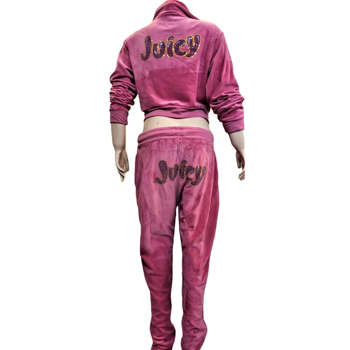 Women velvet/velour tracksuit custom design your own tracksuit women tie die velvet tracksuit wholesale sets
