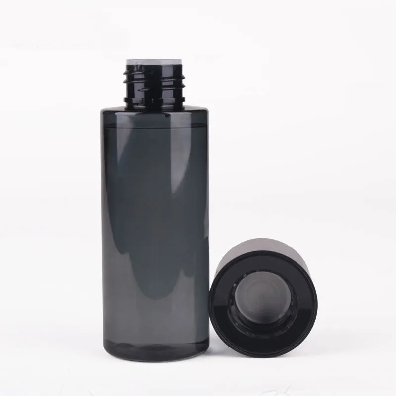 PET Bottle 500ml with Plastic Flip Top Cap Transparent White Amber Spray Bottle for Personal Skincare Cosmetic Packaging