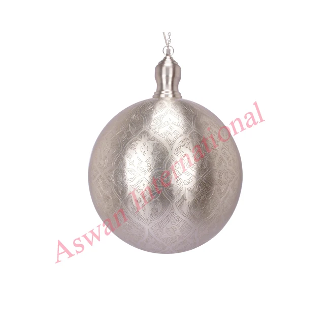 LED Modern Arabic Lantern Lamp Brass Ceiling Hanging Light Moorish Arabian Islamic Arabes Moroccan Chandelier Lighting Moroccan