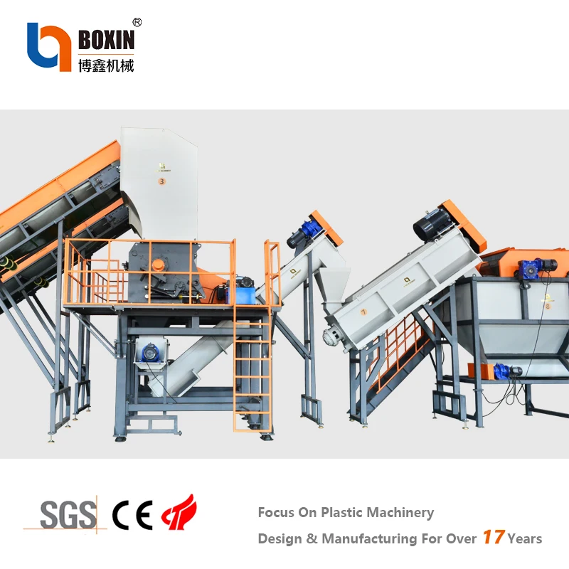 Plastic PE/PP/LDPE/LLDPE/HDPE/Film/Woven Bag/Non Woven/Crushing Washing Plant/Dryer