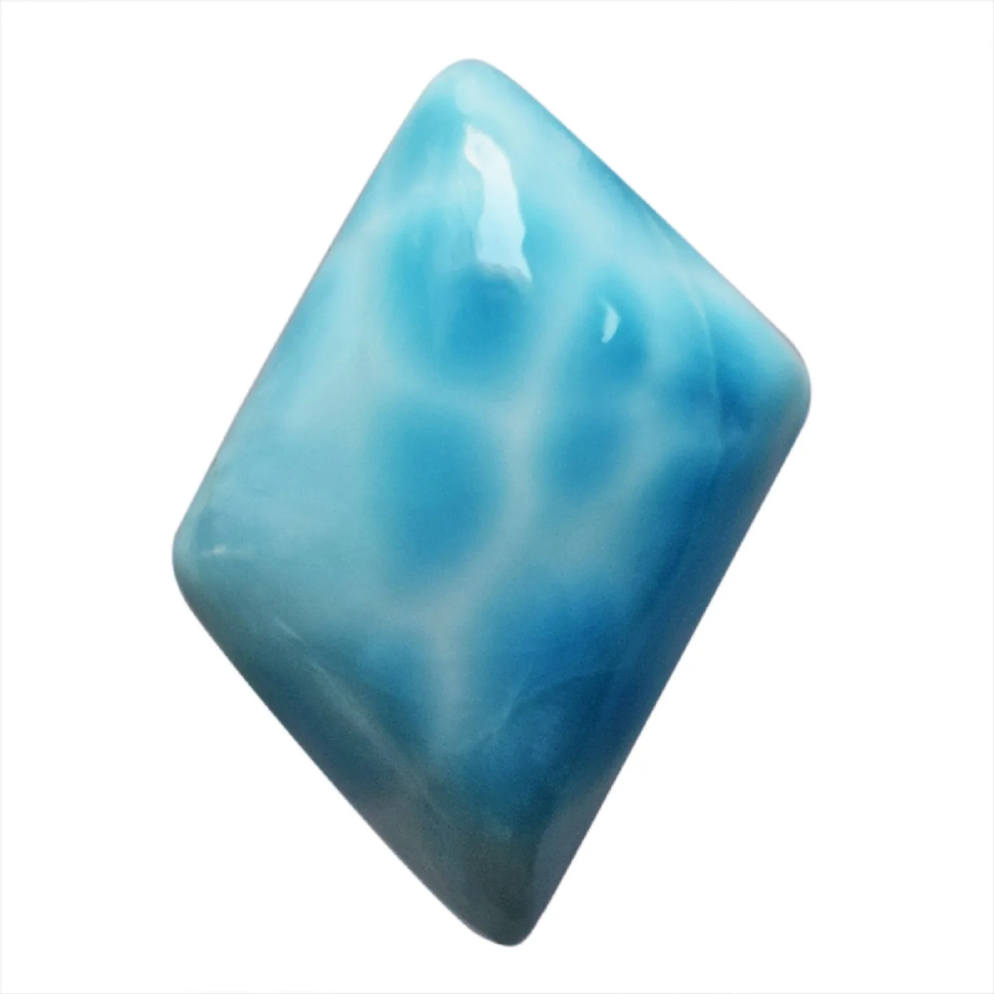 Natural Larimar Cabochon Cutting Blue Pectolite Size 3-21 MM Fancy Shaped Jewelry Making Loose Gemstone From Supplier