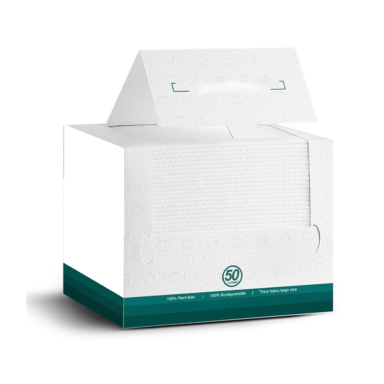 Custom Logo Disposable Bathroom Towels Natural Hair One-Time Use Towels for Home Hotels SPA Beauty Salons Packaged Rolls